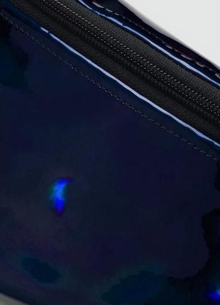 Поясна сумка radiocat holographic dark blue5 фото