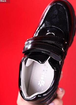 Туфлі дитячі чорні еколак розмір 334 фото