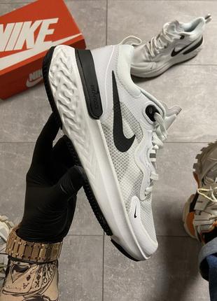Nike epic react flyknit 3 white black 🆕 женские кроссовки найк 🆕 белый