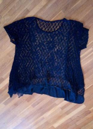 Шикарна ажурна туніка для пляжу 38-40р.