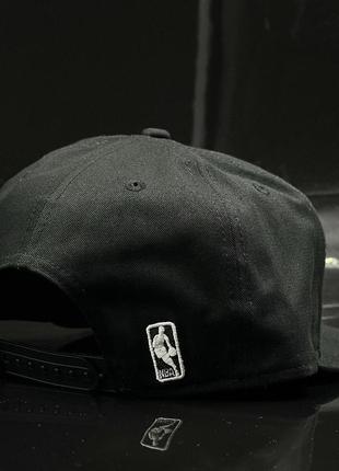 Оригінальна чорна кепка з прямим дашком  new era boston celtics 9fifty3 фото