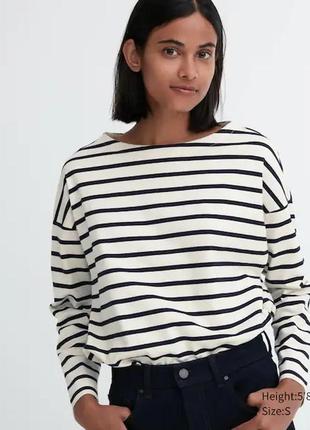 Свитшот лонгслив японского бренда uniqlo