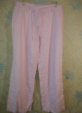 Нежные летние брючки .лен