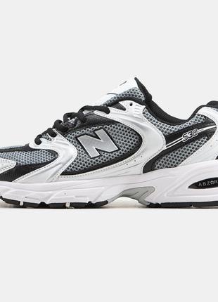 Мужские кроссовки new balance 530 silver black 42