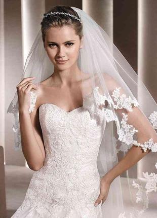 Оригинальное свадебное платье la sposa detalle (испания)3 фото