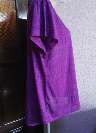 Блуза женская летняя,размер евро 16 (44) 50-52 размер от m&s6 фото