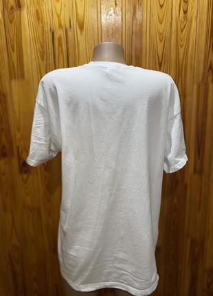 Белая футболка ,надпись,базовая футболка,дисней3 фото