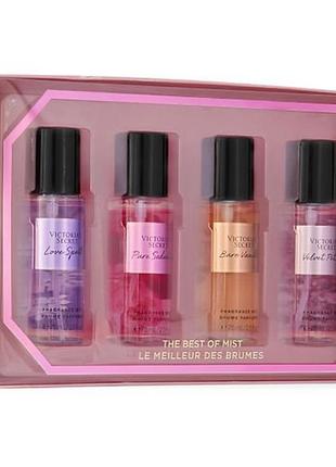 Подарунковий набір парфумованих спреїв victoria's secret mini mists set