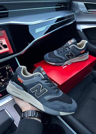 Чоловічі кросівки new balance 997 grey black sand нью беланс сірого з чорним кольорів