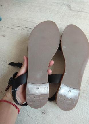 Ccc via ravia босоножки кожаные новые сандали 36-37 размер6 фото