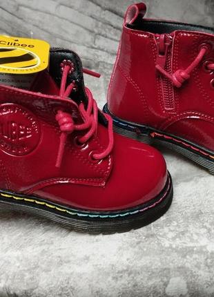 Дитячі демі черевики для дівчинки, 21р. 22р, 24р, , clibee