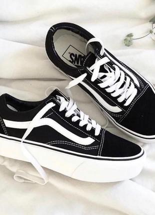 vans old skool pro punk black true white