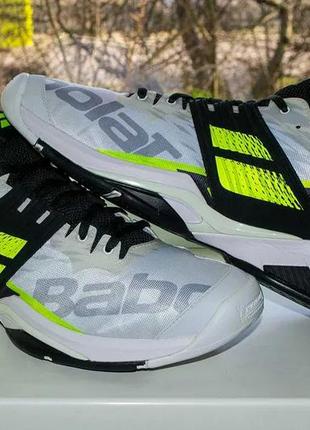 Кроссовки теннисные babolat propulse fury all court white 46 г. original