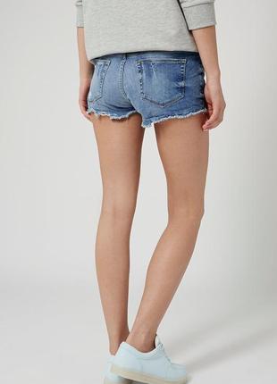 Шорты topshop moto denim hotpants w30