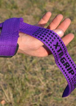 Лямки для тяги power system ps-3420 g-power straps purple7 фото