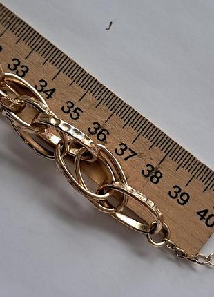 Объемная цепь колье, дефектов нет