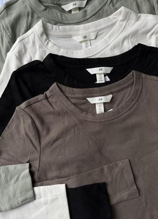 Лонгслів h&m 7