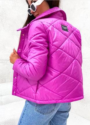 Куртка курточка на силиконе демисезонная 4 цвета5 фото