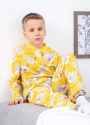 Демісезонна піжама для хлопчика мікс, кулір, не утеплена, від 86 см до 134см5 фото