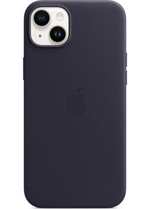 Чехол для мобильного телефона apple iphone 14 plus leather case with magsafe - ink,model a2907 (mppc3ze/a)