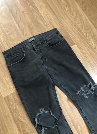 Рваные джинсы zara man6 фото