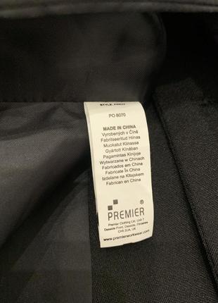 Класичний жилет жилетка premier чорна5 фото