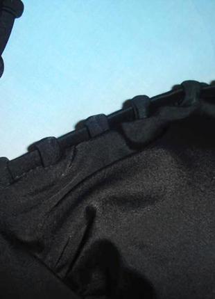 Черный купальник монокини на шнуровке размер 40 / 6 сдельный xs8 фото