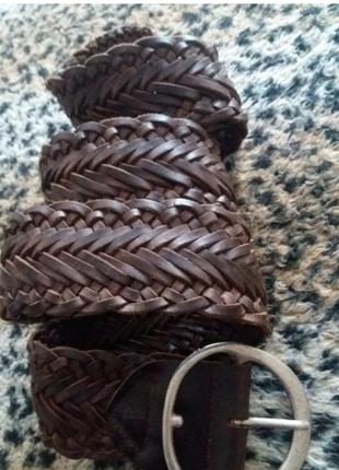 M&amp;c. кожаный ремень на талию.