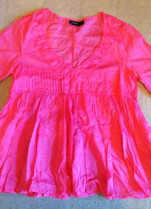 Блузка из тонкого хлопка