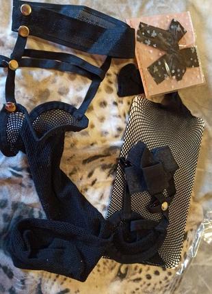 Сексуальные чулки на подтяжках