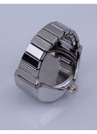 Часы-кольцо на палец кварцевые (с синим циферблатом) арт. 04651
