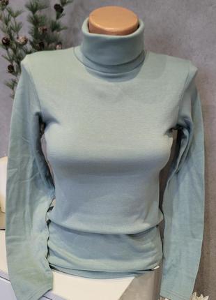 Гольф базовий на флісі мята