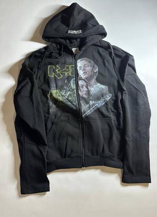 Зіп худі vetements titanic split zip up hoodie