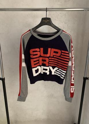 Женская толстовка свитшот superdry кофта свитер джемпер6 фото