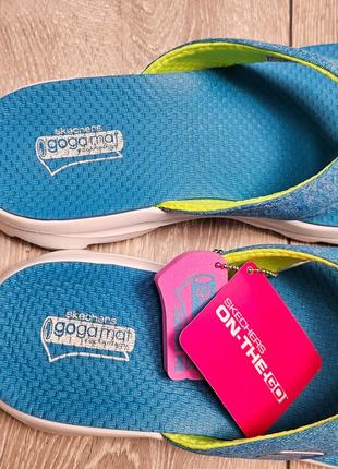 Босоніжки skechers жіночі, сандалі, шльопанці, вєтнамки4 фото