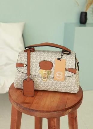 Сумка женская  michael kors майкл корс молочный