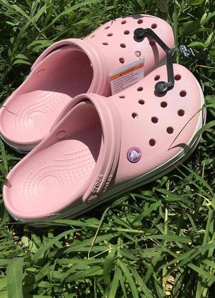 Crocs crocband pearl женские кроксы крокбенд w6 w7 w8 w93 фото