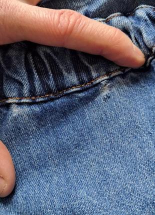 Жіночі світло-блакитні турецькі джинси банани мальвіни katon jeans6 фото