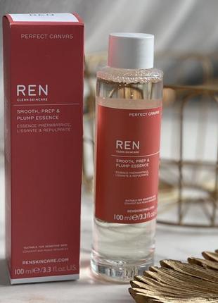 Эссенция для лица ren perfect canvas smooth, prep &amp; plump essence