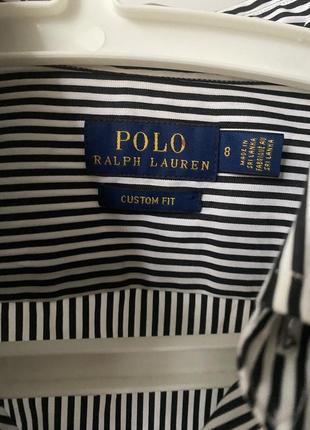 Рубашка унисекс polo ralph lauren размер м в полоску8 фото