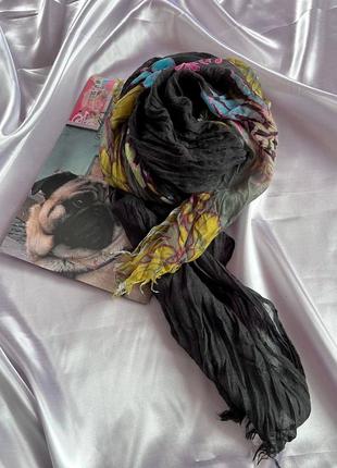 Великий шарф з квітами top secret4 фото