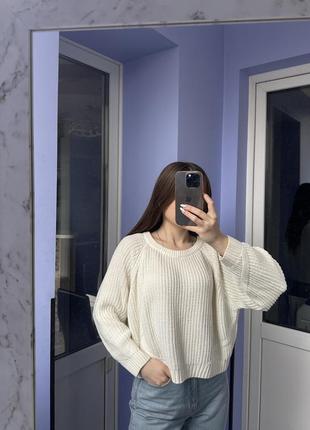 Оверсайз светрик h&amp;m 4