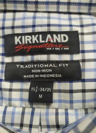 Мужская рубашка kirkland, размер м3 фото