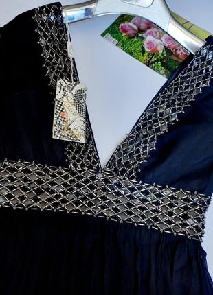 Нарядное черное платье французского бренда faust5 фото