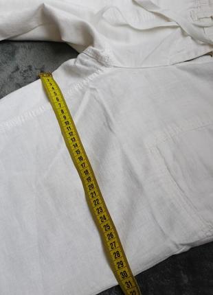 Белые летние женские штаны брюки хб6 фото