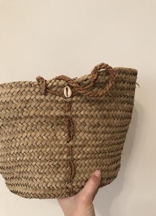 Красива плетена сумочка3 фото