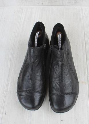 Демисезонные ботинки туфли rieker кожа германия 39р5 фото