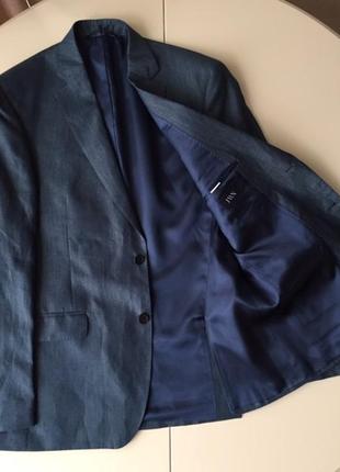Пиджак мужской john w. nordstrom, новый, лен, размер 50.6 фото