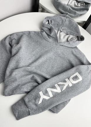 Вкорочене худі dkny оригінал толстовка кофта