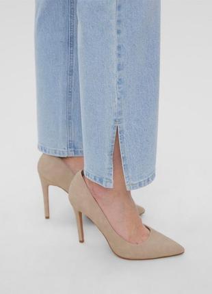 Кожанные лодочки нашпильке италия